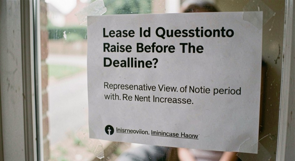 Lease renewal questions to raise before the deadline: editorial view of notice period, rent increase and maintenance log